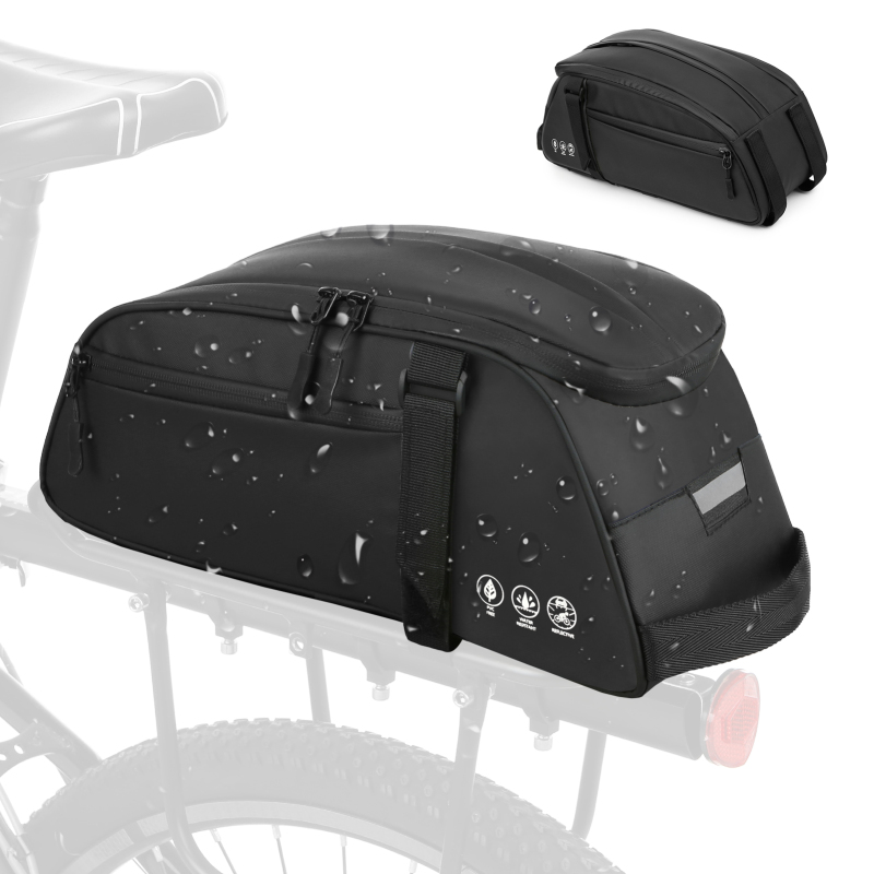Mountain Biking Fanny Pack - Bolsa refletiva para assento de bicicleta,