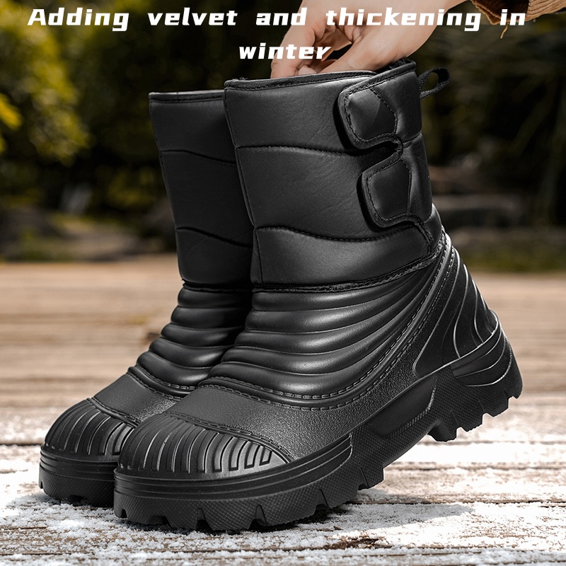 Men'S Mountain Biking Shoes - Novas botas de neve de inverno