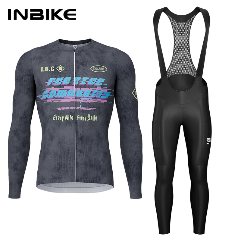 Mountain Biking Pants - Inbike primavera outono conjunto de ciclismo