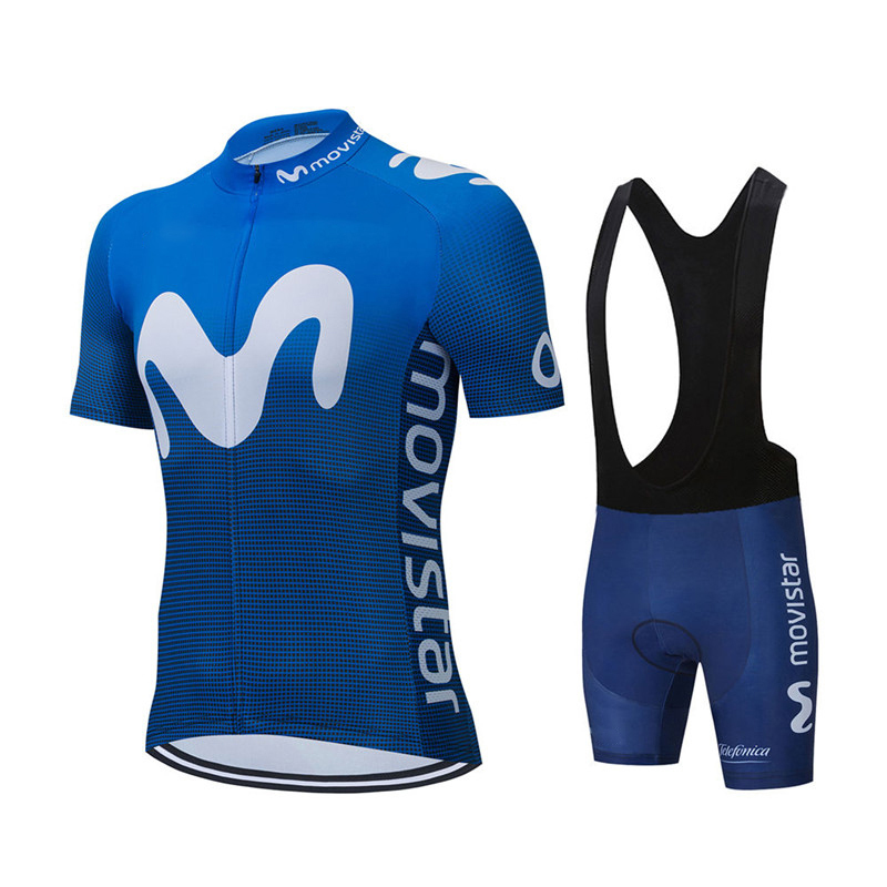 Mountain Biking Pants - Novo verão movistar equipe conjuntos de