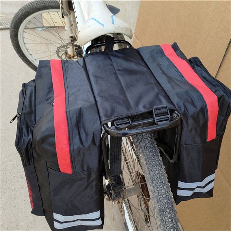 Mountain Biking Fanny Pack - Saco de rack traseiro da bicicleta