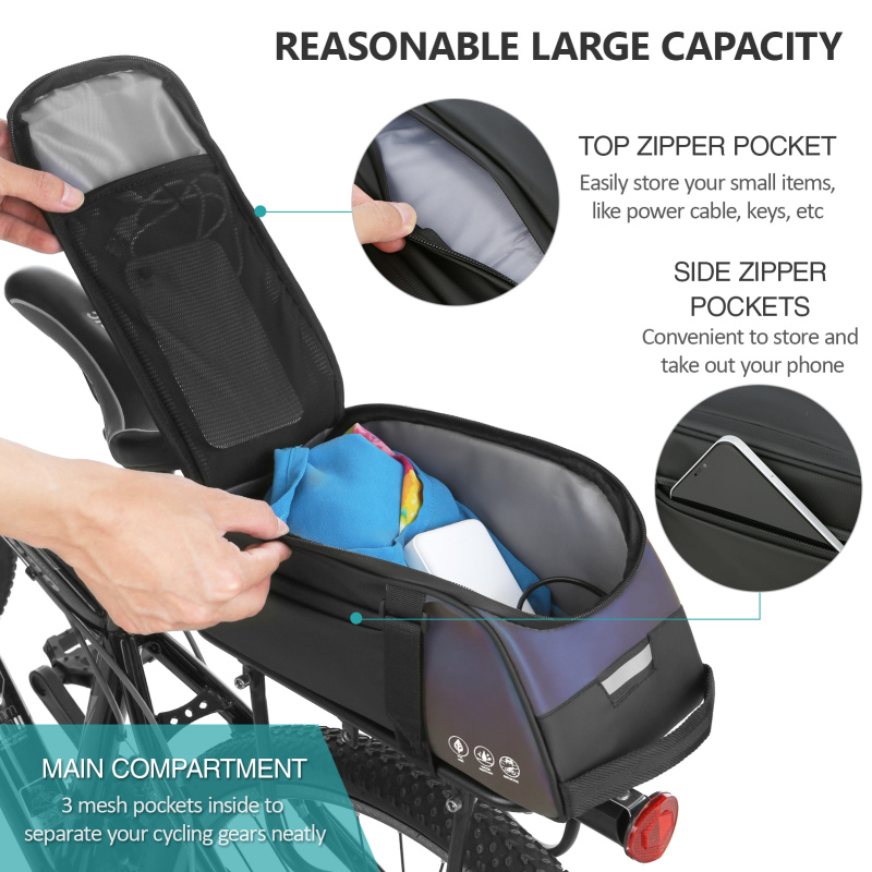 Bolsa refletiva para assento d - Mountain Biking Fanny Pack avaliação e preço