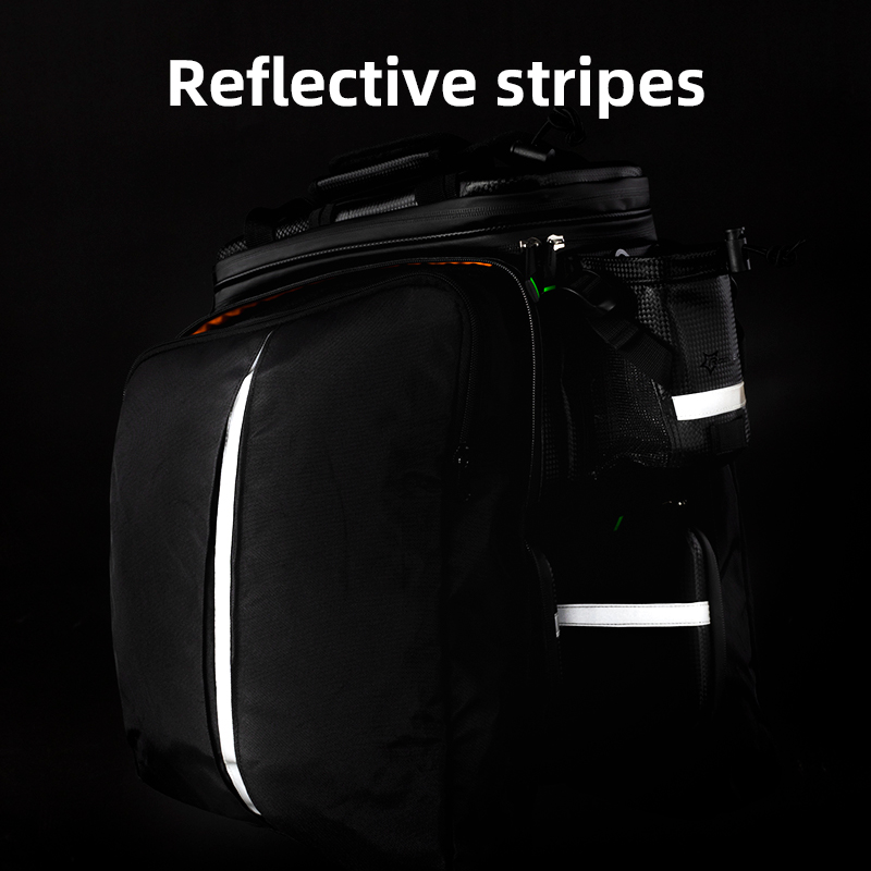 Rockbros bicicleta 3 em 1 saco - Mountain Biking Fanny Pack avaliação e preço