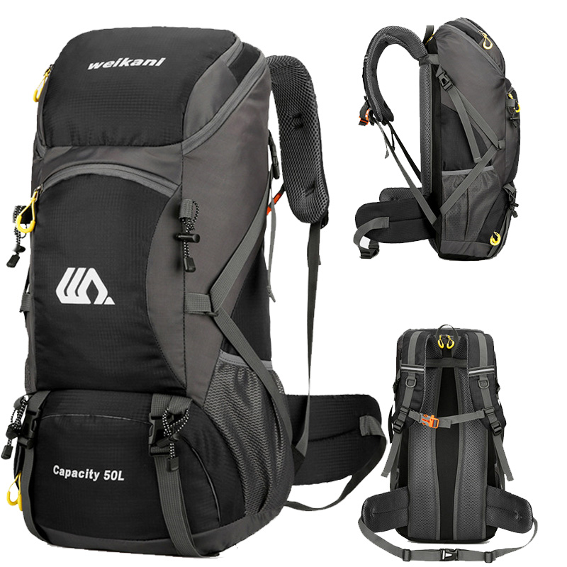 50l mochila de viagem acampame - Men'S Mountain Biking Shoes avaliação e preço