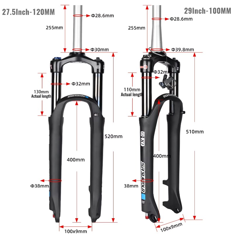 Garfo de Suspensão a Ar SR SUN - Mtb Fork Air avaliação e preço