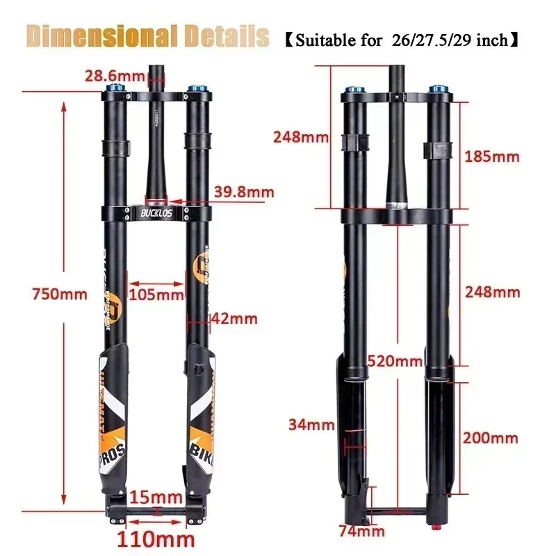 Garfo de Suspensão Invertido B - Mtb Fork Air avaliação e preço