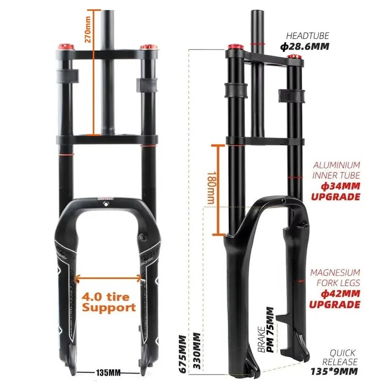 Garfo Dianteiro de Suspensão a - Mtb Fork Air avaliação e preço