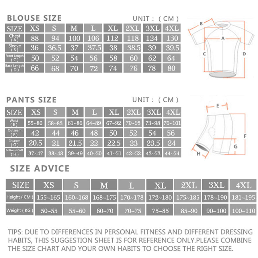 Conjunto de Jersey de Ciclismo - Mountain Biking Pants avaliação e preço