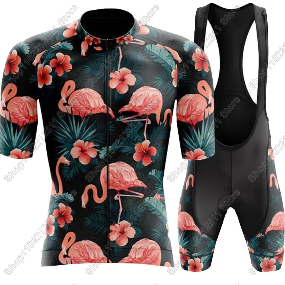 2025 flamingo conjunto camisa  - Mountain Biking Pants avaliação e preço